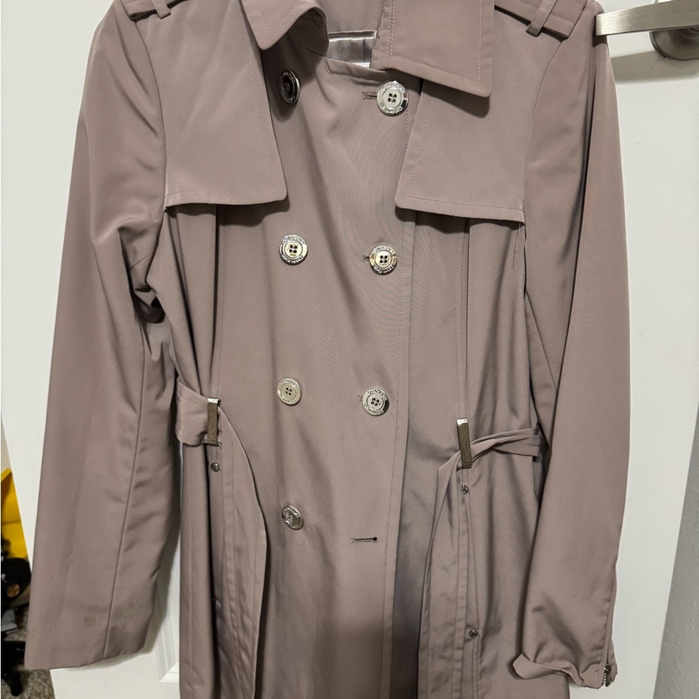 Calvin Klein Women's Trench Coat - Taupe